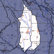 Watershed-Level Map - Lower Saline