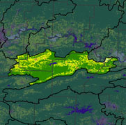 Watershed Land Use Map - Petit Jean