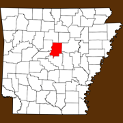 Faulkner County - Statewide Map