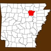 Independence County - Statewide Map