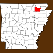 Lawrence County - Statewide Map