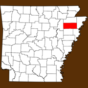 Poinsett County - Statewide Map