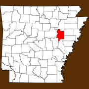 Woodruff County - Statewide Map