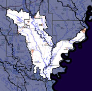 Watershed-Level Map - Lower White