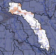 Watershed-Level Map - Bayou Meto