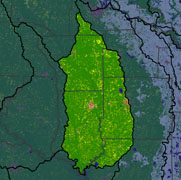 Watershed Land Use Map - Lower Saline