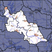 Watershed-Level Map - Middle White