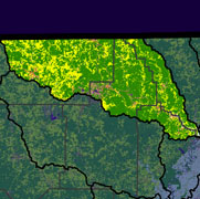 Watershed Land Use Map - Spring