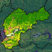 Watershed Land Use Map - Frog-Mulberry