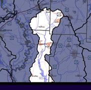Watershed-Level Map - Bodcau Bayou